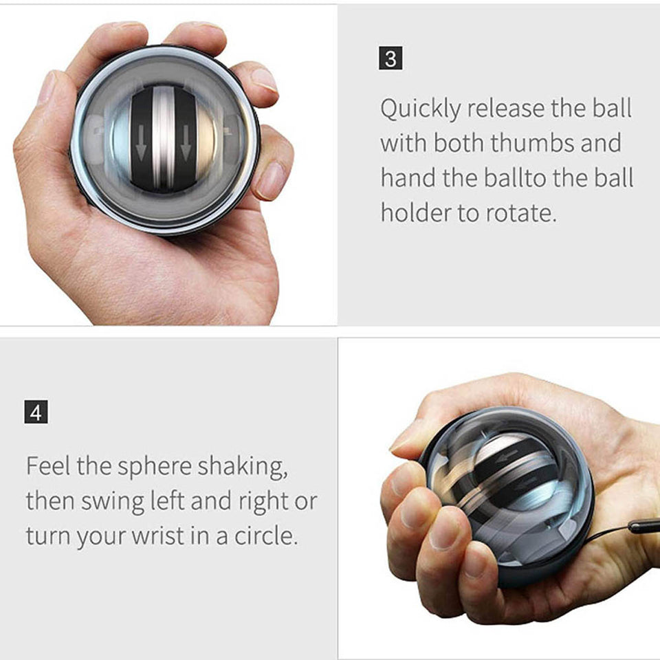 Powerball Wrist Ball Trainer LED Gyroscope